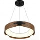 thumbnail image 1 of Lampara Colgante Led Tres Tonos de Luz Modelo NONZA Café Caoba, 1 of 3