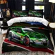 thumbnail image 1 of ed Sports Car Supercar Bedding Set Boys Girls Duvet Cover Pillowcase Bed Kids Adult Home Textileextile Bed Sheets, 1 of 5