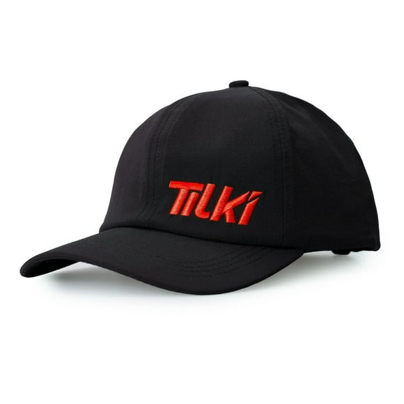 Gorro Tilki Sport Pro Lehinde Negro Naranjo Tenis Padel