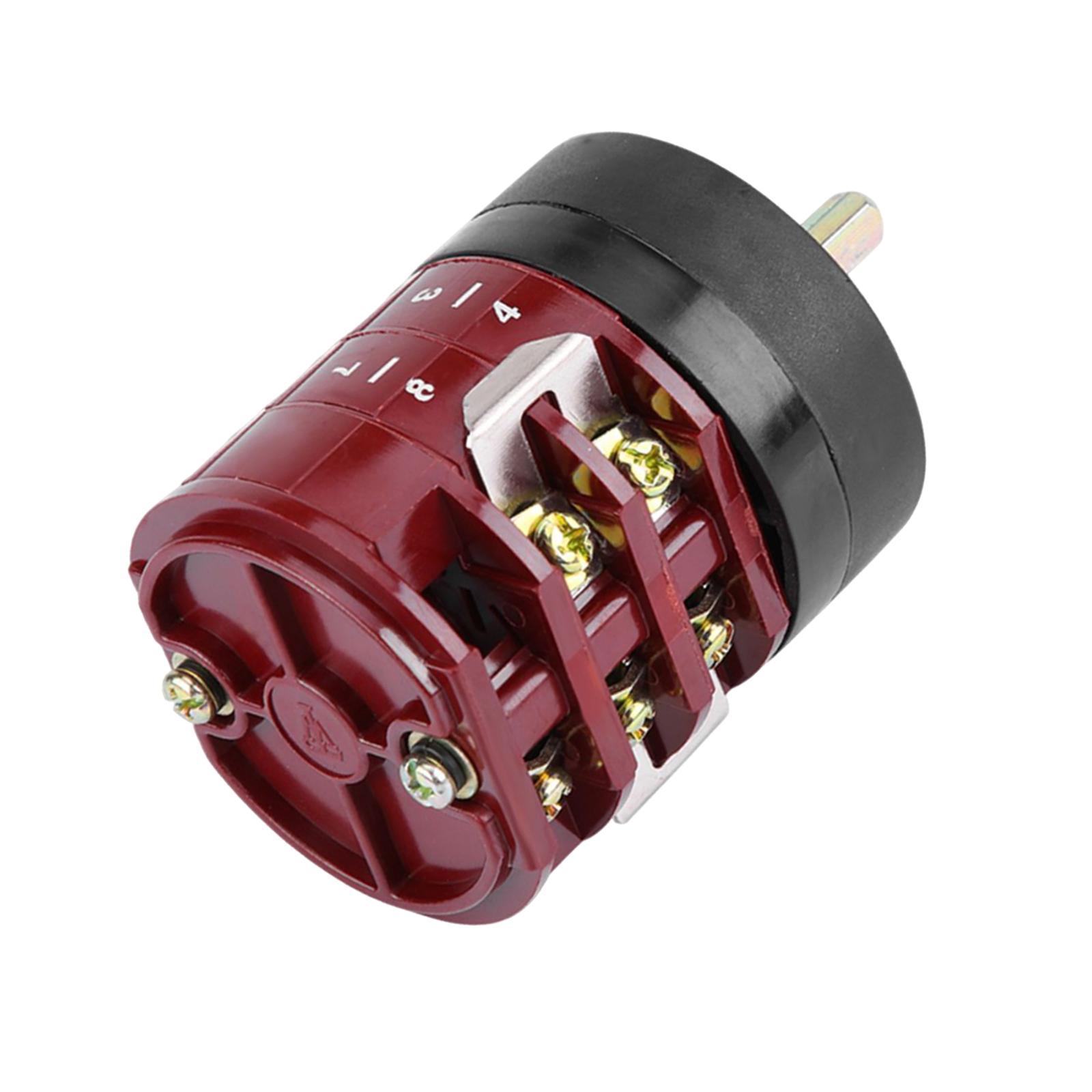 Magideal - Interruptor De Avance Y Retroceso Interruptor De Pedal De Mesa Giratoria Interruptor De Conversión Profesional De Respuesta Rápida Y Fácil De Usar Int Rojo