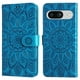 thumbnail image 1 of Funda tipo cartera FOXDOCK para Google Pixel 8 , diseño girasol en relieve, cuero PU, cierre magnético, soporte y tarjetero, 1 of 5