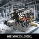 thumbnail image 3 of Juego de bloques de construcción Mould King W16 Engine 952 piezas con batería, 3 of 3