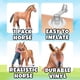 thumbnail image 2 of Caballo inflable marrón de 94 cm KiddieLoot, 2 of 7