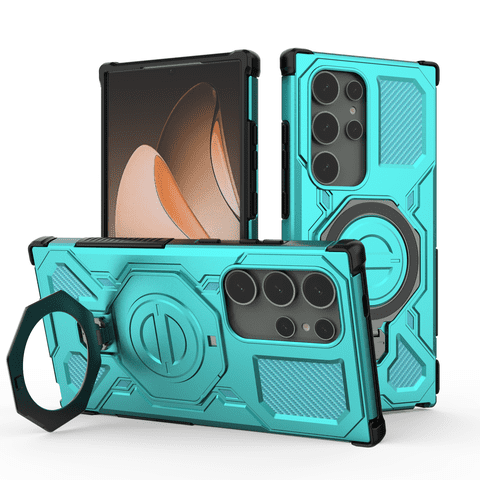 Funda Foxdock Para Samsung Galaxy S24 Ultra , Magnética, Ligera, Soporte 360°, Antigolpes