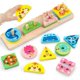 thumbnail image 1 of Juguetes para niños de 1 a 4 años, juguetes de madera para apilar, juguetes Montessori para niños de 1, 2 y 3 años, juguetes educativos tempranos para niños y niñas, regalos para niños de 1 a 4 años, 1 of 7