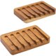 thumbnail image 1 of Jabonera HTB de Madera de Teca Autodrenante, 1 of 3