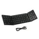 thumbnail image 1 of BT Teclado Plegable Negro Teclado De Viaje Portátil Para Computadora Portátil Oficina Trabajo Negro, 1 of 3