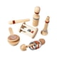 thumbnail image 1 of 5x Juguetes Para Bebés De Madera Anillos De Madera De Madera Sonajeros De Madera De Madera Para Edades De 6 A 12 Meses, 1 of 5