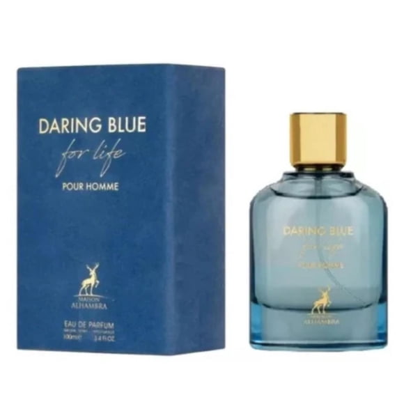 Maison AlHambra Daring Blue For Life Pour Homme Edp 100ml azul