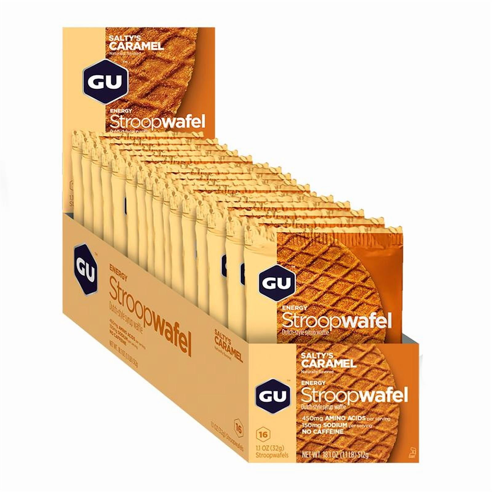 Gu Energy - Gu Box Energy Stroopwafel, Salty's Carmel