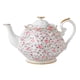 thumbnail image 2 of Juego de Té Royal Albert Rose Confetti de 3 Piezas con Banda Dorada, 2 of 6