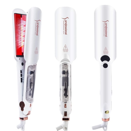 Plancha Y Rizador De Pelo Dorisilk 2 En 1 Con Vapor Pro