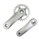thumbnail image 2 of Juego De Bielas Para Bicicleta Para Niños, Accesorios De Repuesto Para Montar, Juego De Manivela Para Bicicleta Para Niños, 25T, Gris Y Plateado, 2 of 2