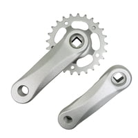 Magideal - Ciálogo De Bicicletas Para Bicicletas Para Niños Ciáula Para Bicicleta Para Niños Conjuntos De Accesorios Livianos Reemplazables En Bicicleta Resisten 25T Gris Plata