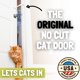 thumbnail image 2 of Pestillo de puerta Door Buddy para mascotas para gatos, correa ajustable gris, 2 of 7