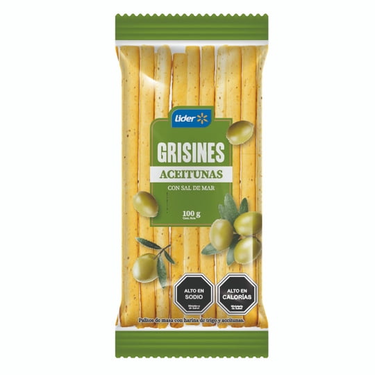 Grisines Aceituna 100 g Lider