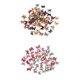 thumbnail image 1 of 150Pcs forma de mariposa que dibuja los botones de madera coloreados para coser el arte de DIY, 1 of 5