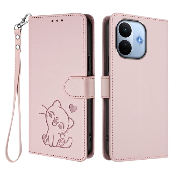 Funda Billetera Magnética para Xiaomi Redmi Note 17 Pro Plus 5G, Rosa