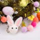 thumbnail image 5 of Guirnaldas de pascua con forma de bola de fieltro con forma de conejo y zanahoria, Aulock, 2 m, 5 of 6