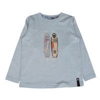 Polera Niño Celeste Pillin