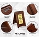 thumbnail image 3 of Letrero de madera con marco en forma de A de Alpine Industries, bilingüe, 3 of 9