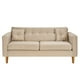 thumbnail image 1 of Sofa New Retro 3c Felpa 04 Beige, 1 of 6