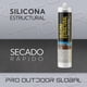 thumbnail image 2 of Silicona Estructural Negra Sellador Fachadas Junturas 280ml, 2 of 7