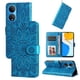 thumbnail image 4 of Funda tipo cartera FOXDOCK para Honor X7 , diseño girasol en relieve, cuero PU, cierre magnético, soporte y tarjetero, 4 of 5