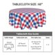 thumbnail image 2 of Mantel SuQKXCo 152 cm Impermeable Rojo, Blanco y Azul, 2 of 7