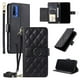 thumbnail image 1 of Funda tipo billetera FOXDOCK para Xiaomi POCO M3 – Tapa abatible con correa para mujer, 1 of 5