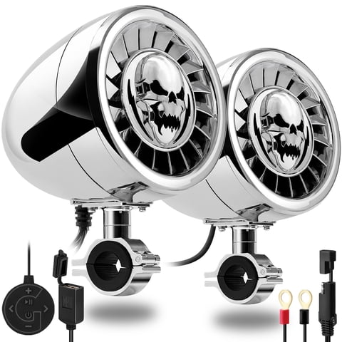 Sistema De Altavoces Estéreo Para Motocicleta Gohawk As5-X Gen. 3 600 W