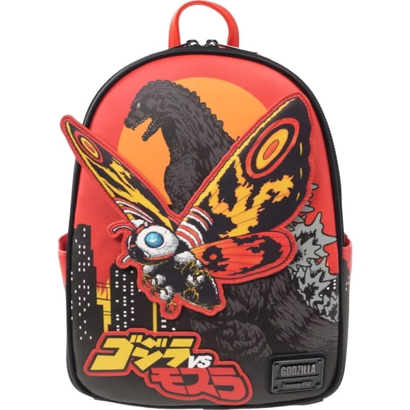 Mochila Loungefly Godzilla vs Mothra tamaño medio EE