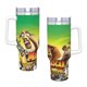 thumbnail image 4 of Vaso Térmico de Acero Inoxidable Desmarcar Madagascar con Asa 40 oz, 4 of 6