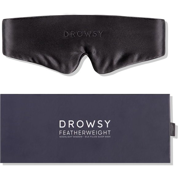 Máscara de Sueño Drowsy Pluma 100% Seda de Morera