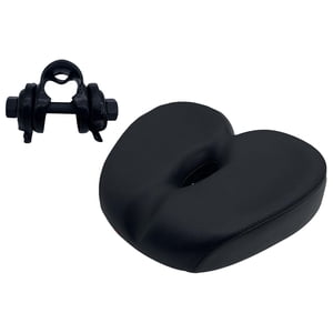 Ioensy - Cojín De Asiento De Bicicleta Sin Punta Sillín De Bicicleta Ancho Para Andar En Bicicleta De Ejercicio Por Placer