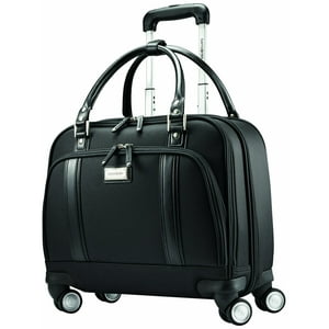 Luggage Samsonite Spinner Mobile Office Para Mujer, Color Negro