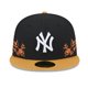 thumbnail image 1 of Jockey Gorra New Era 59fifty MLB New York Yankees Floral Vine Black, 1 of 5
