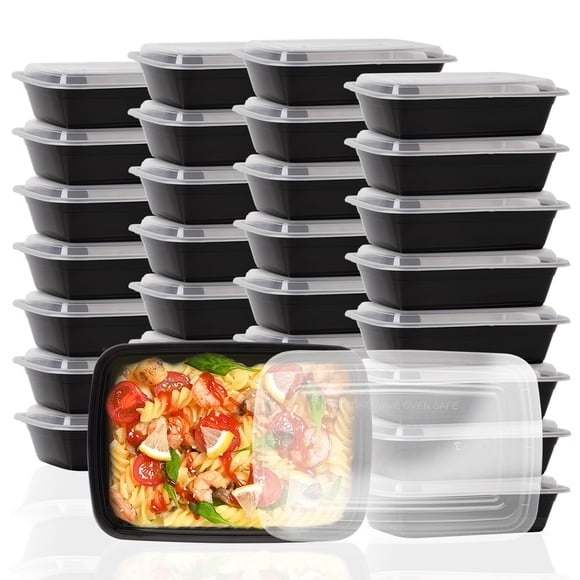 Envases Ezalia para preparación de comidas, 38 oz (paquete de 30), sin BPA