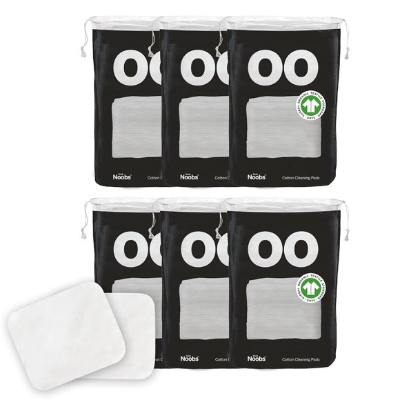 Baby Cotton Pads by LoveNoobs, 360 Ct Organic Cotton Squares