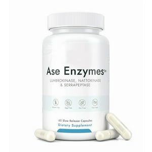 Pslalae Nutrition - Enzima Serrapeptasa 24000Spu Nattokinasa 4000Fu Lumbrokinase