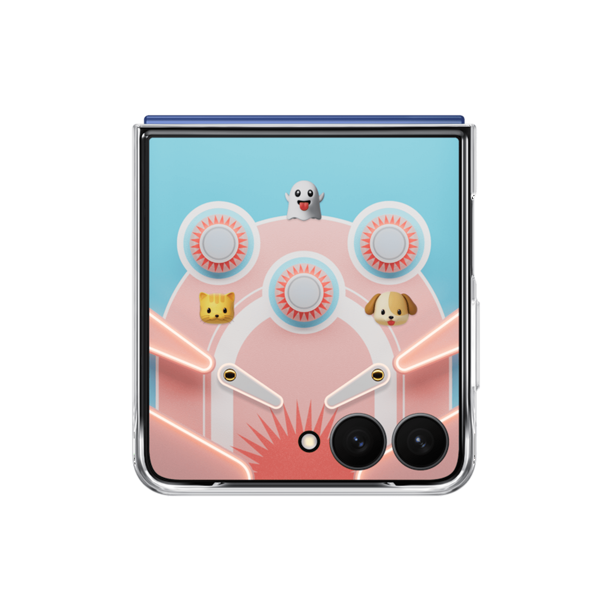 Samsung - Carcasa Flipsuit Galaxy Z Flip7 Transparente