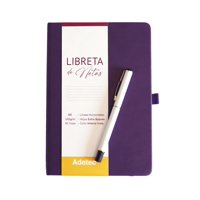 Caja Regalo Libreta Cosida A5 Burdeo C/Lapiz - Adetec