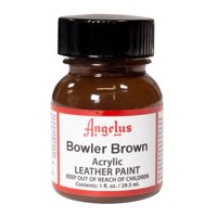 Pintura Acrílica Para Cuero Angelus 29,5 Ml Marrón Bowler