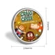 thumbnail image 2 of El mundo de Craig-Theme Round Button Badge: Premium Metal Construction, Ideal for High-End Events 2.8 cm, 2 of 6