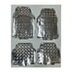 thumbnail image 1 of Alfombra Auto Goma Tuning 4 piezas gris Carbon, 1 of 3