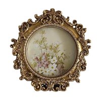 Magideal - Marco De Exhibición De Cuadros Europeo, Soporte Para Fotos, Adorno De Mesa, Soporte Trasero Para Colgar En La Pared, Adornado Para Decoración De Pared