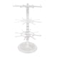 thumbnail image 1 of Exhibidor Giratorio De Joyería Compacto De 3 Niveles Para Escritorio, Ideal Para Collares Y Aretes. Transparente., 1 of 3