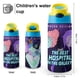 thumbnail image 2 of El Segundo Mejor Hospital de la Galaxia Botella de Agua con Tapa Pop Top de Un Toque, Acero Inoxidable, a Prueba de Fugas, para Deportes, Botella Infantil azul 12 oz, 2 of 6