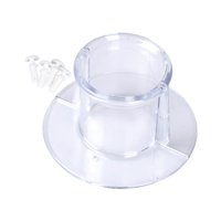 Magideal - Cuentas De Protección Para Loros Y Pájaros, Plumas Antitumba Para Heridas, Cubierta Práctica De Seguridad Para El Cuello, Collares Protectores De Recu L