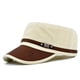 thumbnail image 1 of Men & Women's Cotton Sun Protection Flat Top Military Hat - Perfect for Any Outfit!, 1 of 3